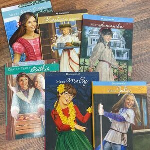 American Girl Youth Multi Color Hard Cover Novel Book Bundle One Size